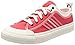Diesel Men's S-ASTICO Low LACE-Sneakers, Star White/Poppy red, 10.5 M US