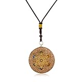 Orgone Pendant Necklace with Chakra for energy generator - Metatron's Cube Merkaba - emf protection pendant jewelry for healing and protection from magic