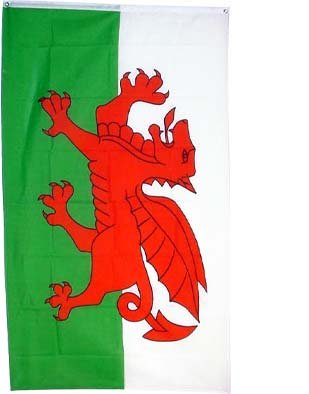 2x3 National Flag of Wales The Red Dragon Welsh Flags