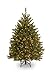 National Tree 4-1/2 Foot Dunhill Fir Tree with 450 Clear Lights (DUH3-45LO)