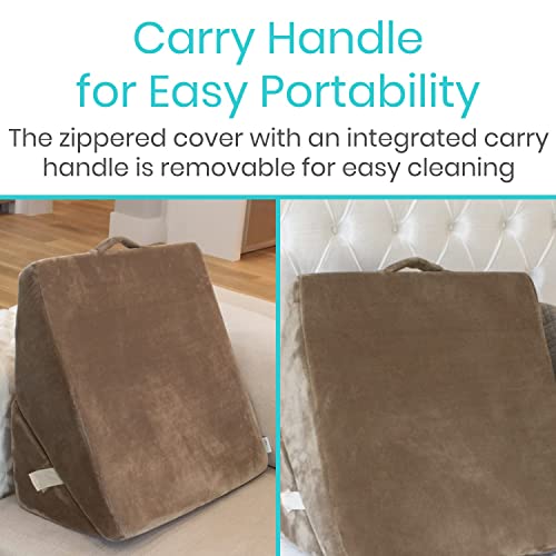 Bed Wedge Pillow Folding Memory Foam Incline Cushion