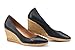 VISCATA Roses Espadrille Leather Wedges Spain Handmade 2 ½” Heel Women's Pumps with Soft, Premium Leather Upper and 100% Natural Jute Midsole for All Occasions: Casual, Work, Party