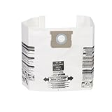 Multi-Fit Wet Dry Vacuum Bags VF2005 General Dust Filter Bag (3 Shop Vacuum Bags), Bag Filter For Most 10 gallon To 14 gallon Shop-Vac, Genie Shop Vacuum Cleaners