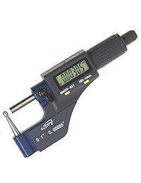 igaging Recargar Micrómetro Tubo bola esférica Anvil 0 1" 0.00005"