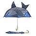 Micaddy Kidorable Shark Grey Pop up Umbrella for Kid and Toddler with Safety Open and Close