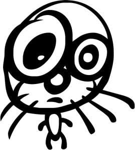 lovelyvv Drift Cat JDM Vinyl Decal Sticker Truck Window- 6" Tall White Color