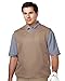 Tri-Mountain Mens Big Tall Wind/Water Resistant Elastic Bottom V-Neck Shell Vest