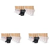 No nonsense womens Green Threads No Show Cushioned Liner Sock, 12 Pair Pack