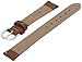 Timex Women's Q7B851 Padded Calfskin 14mm Brown Replacement Watchband
