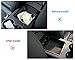 Plastic Armrest Storage Box Phone Glove Tray holder for Porsche Macan 2014-2017, plastic