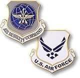 Air Mobility Command Enamel