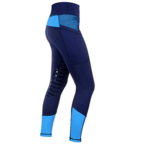 image for HR Farm Women's Silicone Tights Horse Riding Gel Grip Pull On Leggings