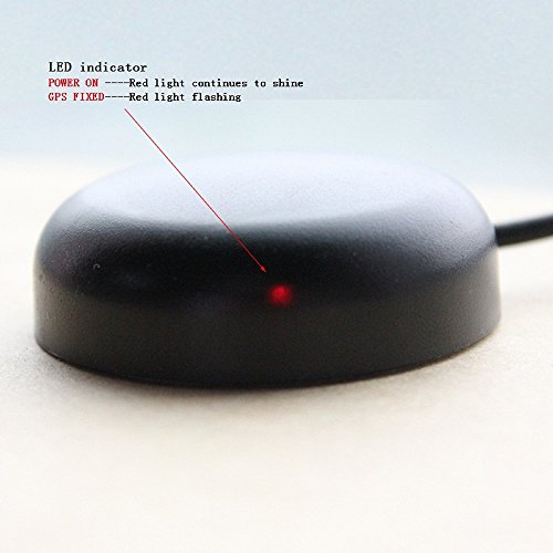 USB GPS Receiver Antenna for Laptop PC Car Marine, Support GPS/Galileo/Beidou/GLONASS - Thumbnail 2