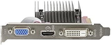 Amazon Com Powercolor Amd Radeon R5 230 1gb Ddr3 Vga Dvi Hdmi Low Profile Pci Express Video Card Axr5 230 1gbk3 He Computers Accessories
