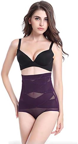 Women's High Waist Tummy Control Top Panties Breathable Shapewear Waist Trainer Shaper