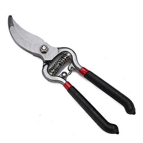 YISMEET Pruning Shears for Avid Gardeners and Tree Trimmers Secateurs - Razor Sharp Pruner with Long Lasting Sharpness, Professional Gardening Clippers Tools- Bypass Effortless Cut
