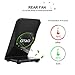 Otao Fast Wireless Charger with Cooling Fan 2 Coil Wireless Charging Stand for Samsung and Other Standard Qi-Enabled Devices