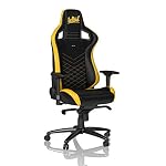 noblechairs EPIC. Sedia gaming ufficio, Ecopelle PU, Nero/Giallo