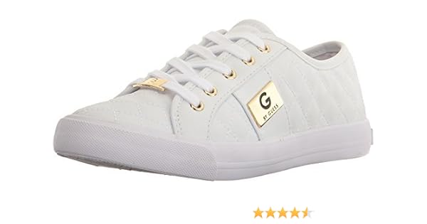 g by guess white shoes