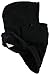 N'Ice Caps Kids Unisex Sherpa Lined Thermal Fleece Balaclava Face Mask (2-3 Years, Black)