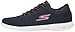 Skechers Performance Women's Go Step Lite Walking Shoe,Navy/Pink Mesh,8 M US