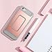 YOUMAKER iPhone 6S Case, Heavy Duty Protection Full-Body Rugged Case with Built-in Screen Protector for Apple iPhone 6S (2015) 4.7 inch/iPhone 6 (2014) - Rose Gold/Gray