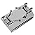 Small Charcoal BBQ Grill 36â€ Collapsible Stainless Steel for Camping Tailgating and Picnic