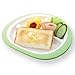 Stage 3, Edison Mama Smart Style Plate Supports Easy Feeding with Rubber Backing Prevents Slip (9 Month +) (Pakupaku Plate)