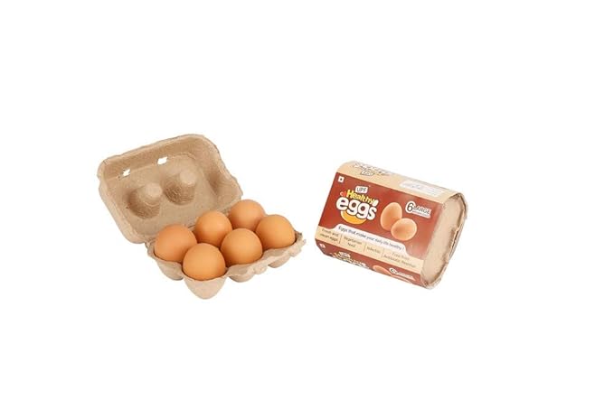 UPF Healthy Brown Eggs (Pack of 6)