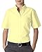Ladies' Classic Wrinkle-Free Short-Sleeve Oxford (Butter) (Large)