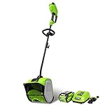 GreenWorks 2600702 G-MAX 40V 12-Inch Cordless Snow Shovel 4Ah Battery and Charger Included