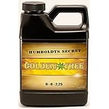 Best Plant Food For Plants and Trees: Humboldts Secret Golden Tree, Explosive Growth, Yield Increaser, Dying Plant Rescuer, Use on Flowers, Roses, Fruit, Vegetables, Tomatoes, Organic (16 Ounce)