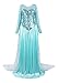 ReliBeauty Women's Elegent Princess Dress Costume Light Blue, Large
