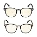 Blue Light Blocking Anti Glare Blocks Harmful Blue Light and UV Rays Computer Game Glasses Set of 2