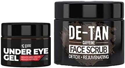 Beardo De-Tan Scrub And Under Eye Gel Combo