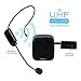 SHIDU U8 Wireless Microphone Headset Adopts Advanced UHF Technology, Headset and Handheld 2 in 1 for Voice Amplifier, Computer, Speaker