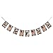 Martha Stewart Cardstock & Vellum Icon LED Lights Halloween Banner, Multicolor