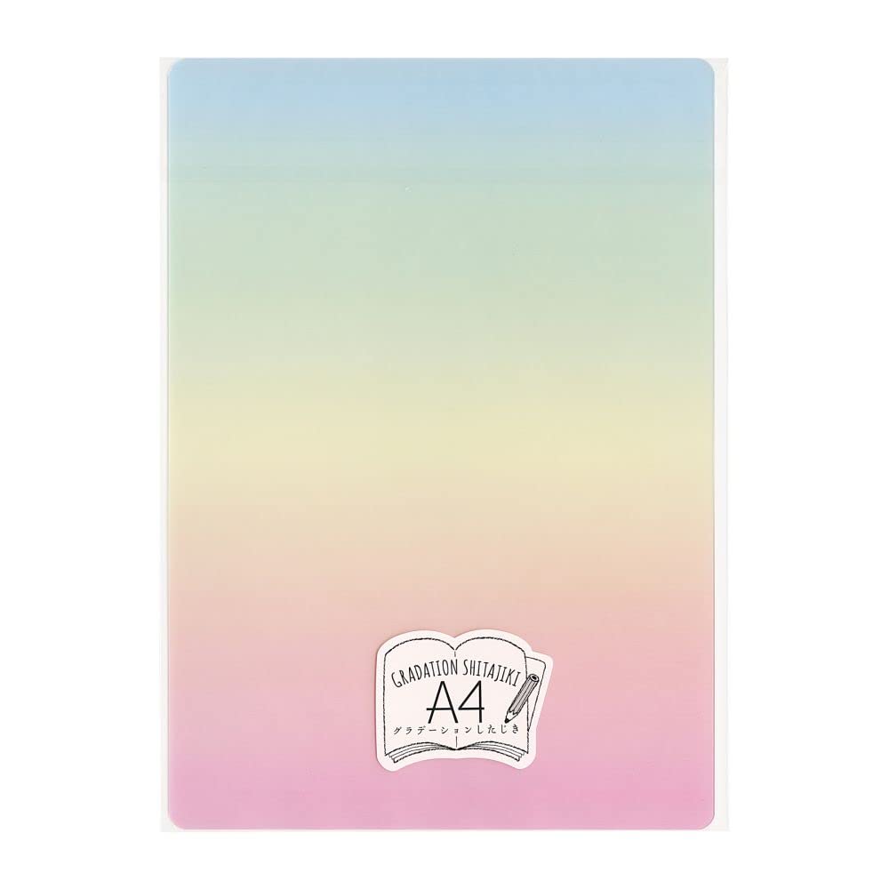 共栄プラスティック グラデーション したじき A4判【虹】 GS-A4-05商品画像