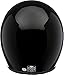 BELL Custom 500 Open-Face Motorcycle Helmet (Gloss Black - X-Large)