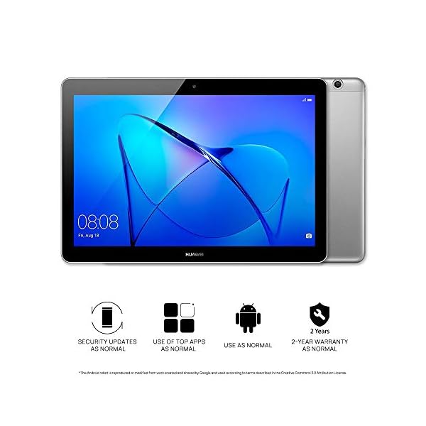 HUAWEI-MediaPad-T3-10--96-Inch-Android-80-Tablet-HD-IPS-Display-with-Eye-Comfort-Mode-32GB-Dual-Stereo-Speakers-4800mAh-up-to-98-hours-video-playback-Childrens-Corner-Grey HUAWEI MediaPad T3 10 – 9.6 Inch Android 8.0 Tablet, HD IPS Display with Eye-Comfort Mode, 16 GB, Dual Stereo Speakers…