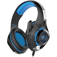 Cosmic Byte GS410 Headphones with Mic and for PS4, Xbox One, Laptop, PC, iPhone and Android Phones (Black/Blue)