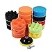 ZJchao 19pcs 3 inch Sponge Polishing Waxing Buff Pads Set Kit with M10 Drill Adapter for Car (3“ 19PCS)