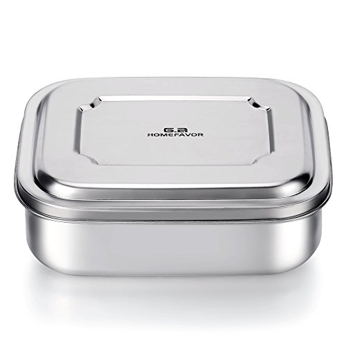 GA Homefavor Stainless Steel Bento Lunch Box 33 Ozs,