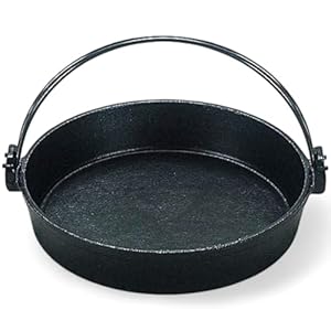 J-kitchens IH対応 クラシック キャンプ 鍋 なべ 24ｃｍ 鍋 なべ ツル付 24x24x5cm 鉄 日本製