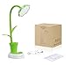 OCOOPA LED Desk Lamp, Kids Lamp with 12 LED Beads, Dimming Touch Control Light Flexible USB Rechargeable Reading light Eye-care Children Studying Lamp with Pencil Holder, 3W, Green