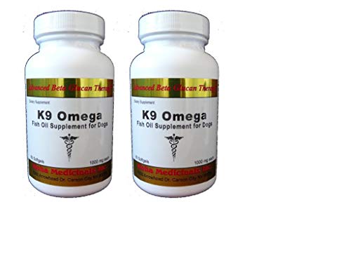 Aloha Medicinals - K9 Omega - Certified Organic - 3 Blend Fish Oil Formula - Veterinarian Recommende - //medicalbooks.filipinodoctors.org