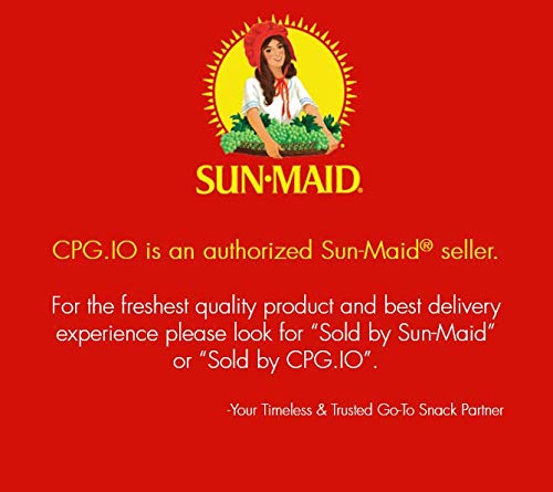 SUN-MAID ORGANIC CALIFORNIA RAISINS SNACK | 12 OUNCE | WHOLE NATURAL DRIED FRUIT | NO ARTIFICIAL FLAVORS | NON-GMO