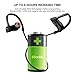AROTAO Bluetooth Headphones Stereo IPX7 Waterproof Bluetooth Earphones Wireless Sports Headphones Running Earbuds Built-in Microphone Compatible with iPhone, iPad, Samsung Galaxy, Android Phones etc.