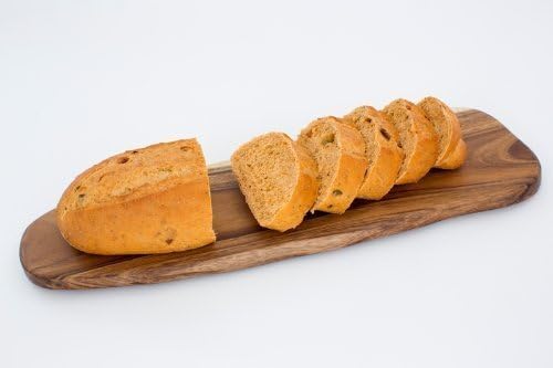 The Just Slate Company Acacia Bread Platter