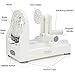 Sterline Spiral Vegetable Slicer, Premium 4 Blade Manual Spiralizer for Veggie Pasta Creations, Strong Stainless Steel Blades Cut Zucchini Zoodles, Cucumbers, Onions, BPA Free, White